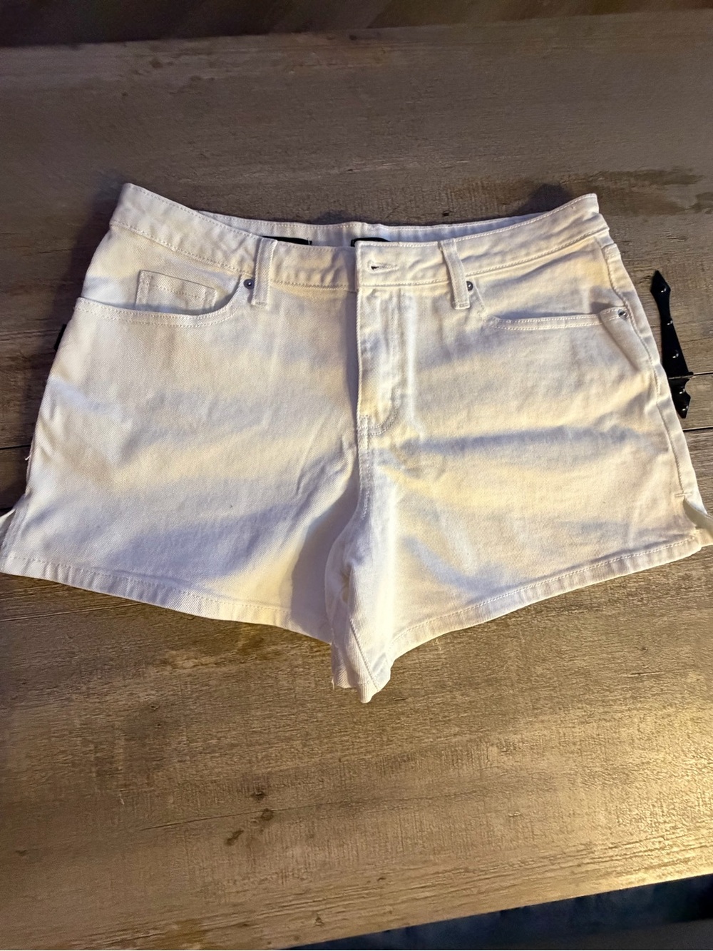 wild fable White Denim High-Rise Jean Shorts